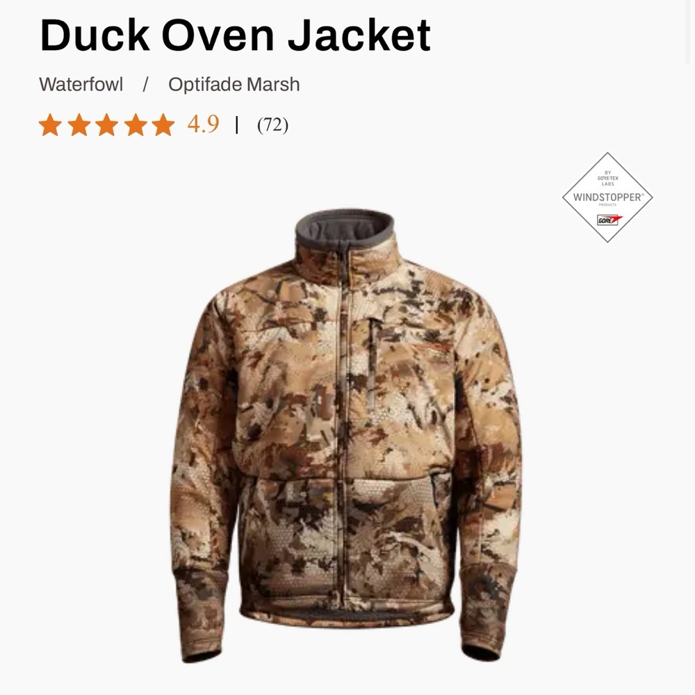 Sitka Oven Jacket